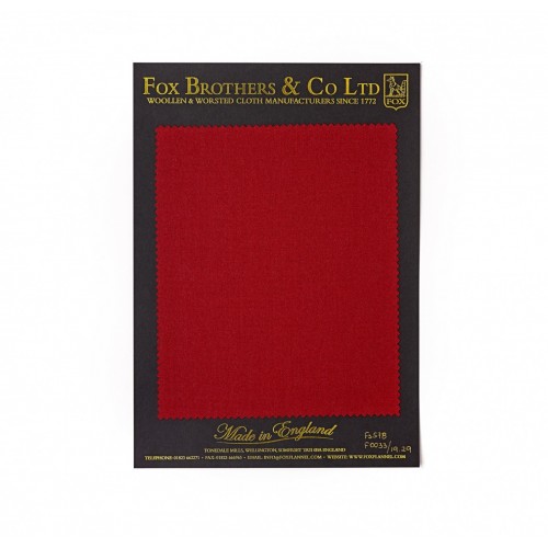 Queen's Award Berry Red Flannel CODE: FS578 F0033/19.29